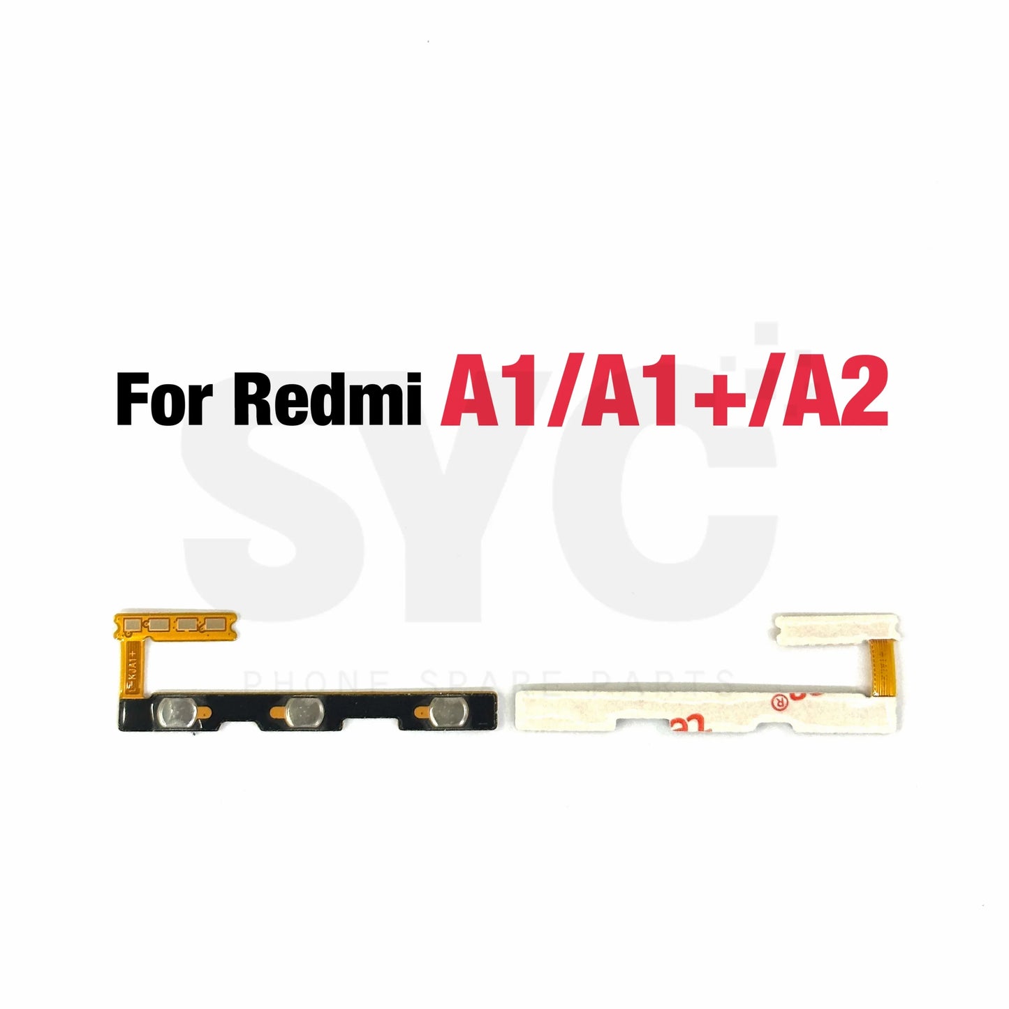 1Pcs New For Xiaomi Redmi 9 10 9A 8 8A 7 7A 6 6A 5 5A 10A 10C 12C 9C 9T 12 A1 A2 Power Volume Button Key Flex Cable Repair Parts