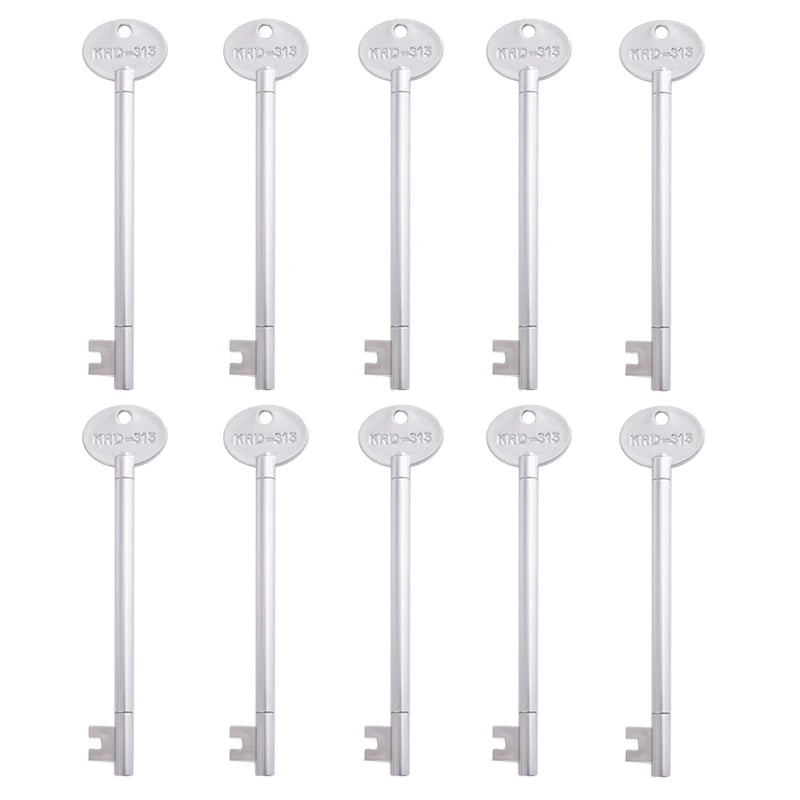 10pcs Customized LOGO Signature Pen Creative Retro Key Styling Gel Pen School Supplies Stationery Cute Gift Pen Laser Lettering