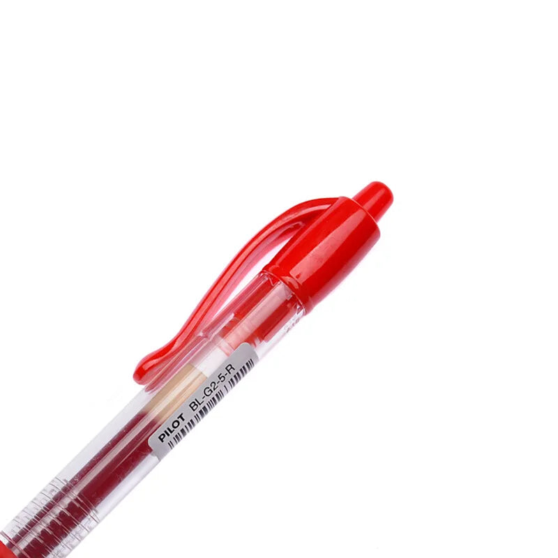 12pcs/Box PILOT BL-G2 Retractable Gel Ink Pen Set 0.38mm 05mm 07mm Tip Roller Ball Pens Comfort Grip School Supplies Pilot Pen