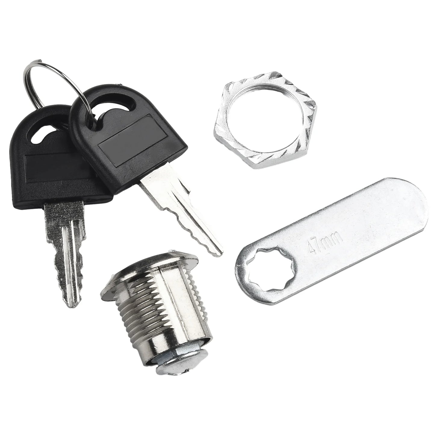 16/20/25/30mm Cam Lock Door Cabinet Mailbox Security Lock Drawer Cupboard Locker With 2 Keys Furniture Hardware