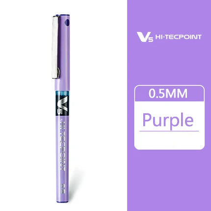 1 Piece PILOT BX-V5 Gel Pens Fine Point 0.5MM Quick Dry Straight Liquid RollBall Pen Smooth Ink Gelpen Kawaii Japan Stationery