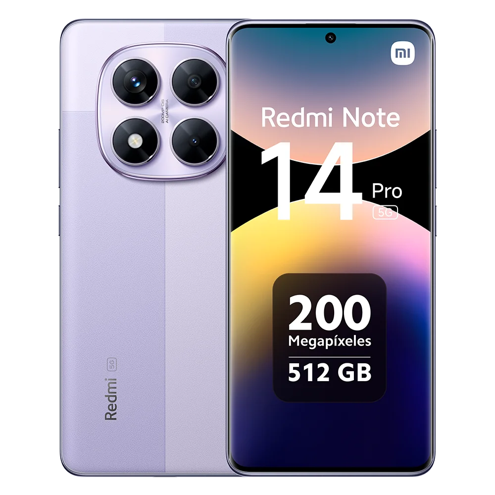 Xiaomi Redmi Note 14 Pro 5G European Version 256GB/512GB MTK Dimensity 7300-Ultra 6.67" AMOLED Display 120Hz 200MP Main Camera OIS 45W Charging, IP68, NFC