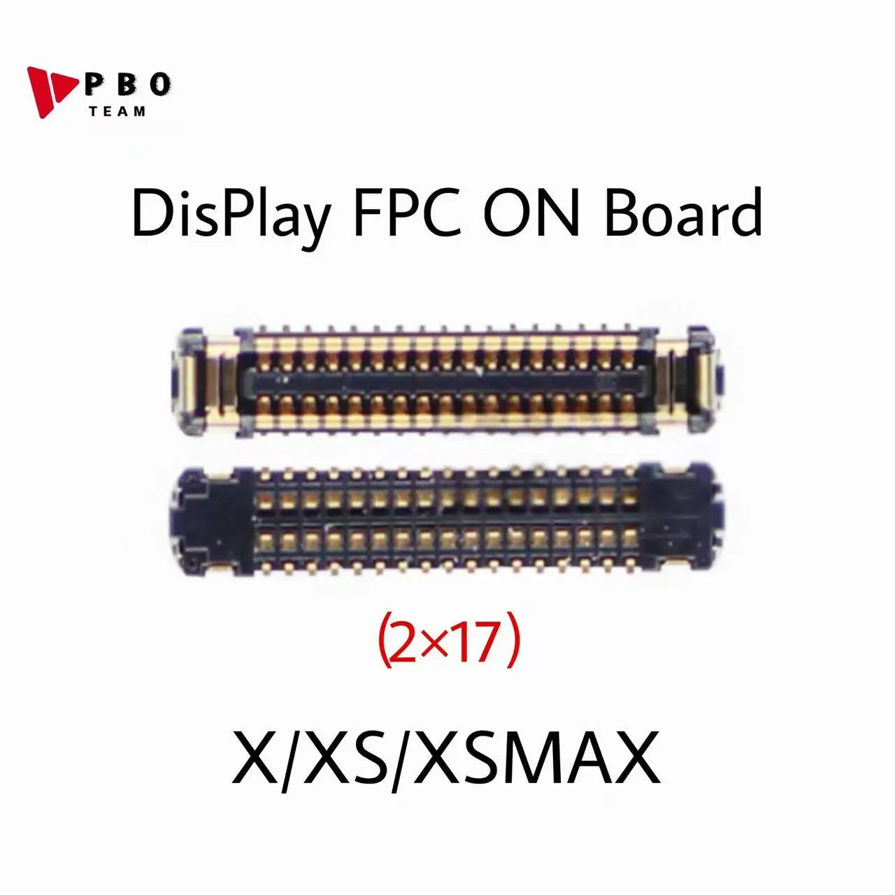 10Pcs LCD Display FPC Connector On Motherboard Screen Logic Board For iPhone 14 13 15 Pro Max Plus 11 12Promax 13Pro XR X XS XSM