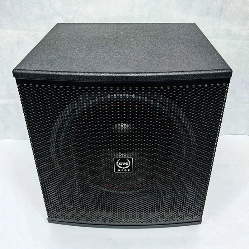 12/15 Inch Powered Subwoofer Speaker 300W Active Speakers High Power Deep Bass Sound Audio Box for Bar Home Stage Karaoke Party