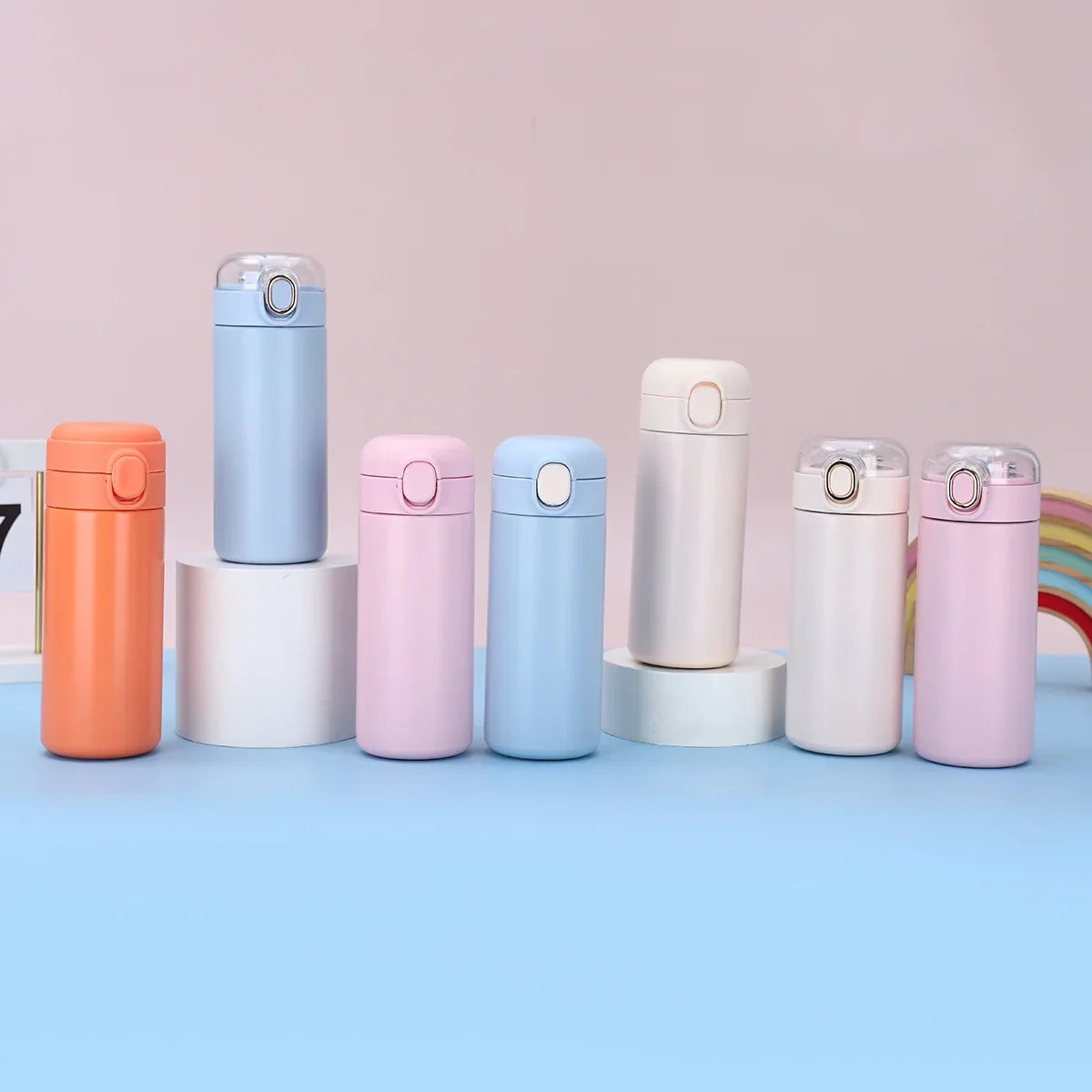 1pc 10oz/14oz 304 Stainless Steel Thermal Mug Tumbler Office Home Insulated Coffee Cup Insulated Cup Gifts Cup Sport Water Cup