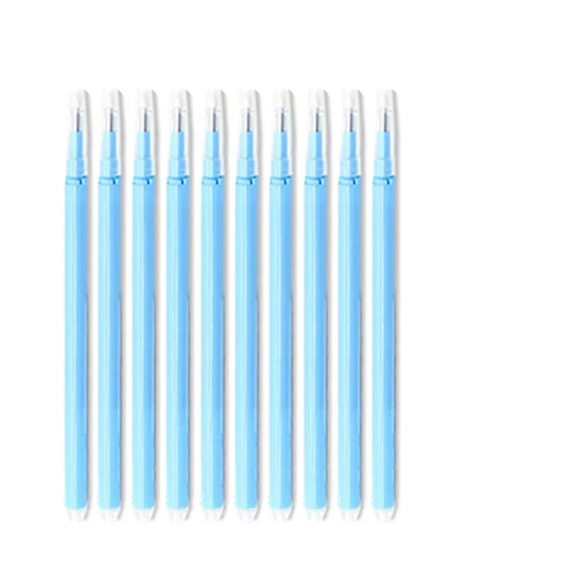 100 Pcs/Set 0.7mm Erasable Pen Refill Rod Magic Erasable Gel Pen for Pilot Frixion 8 Colors Ink Office Stationery Writing