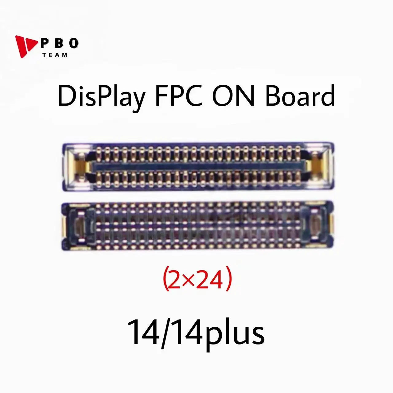 10Pcs LCD Display FPC Connector On Motherboard Screen Logic Board For iPhone 14 13 15 Pro Max Plus 11 12Promax 13Pro XR X XS XSM