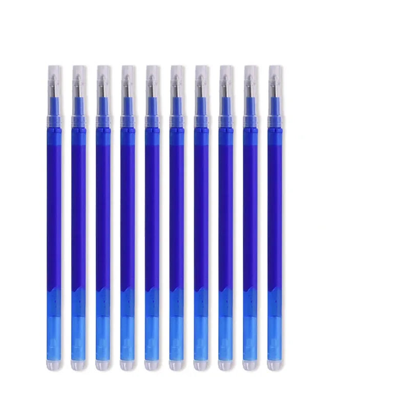 100 Pcs/Set 0.7mm Erasable Pen Refill Rod Magic Erasable Gel Pen for Pilot Frixion 8 Colors Ink Office Stationery Writing