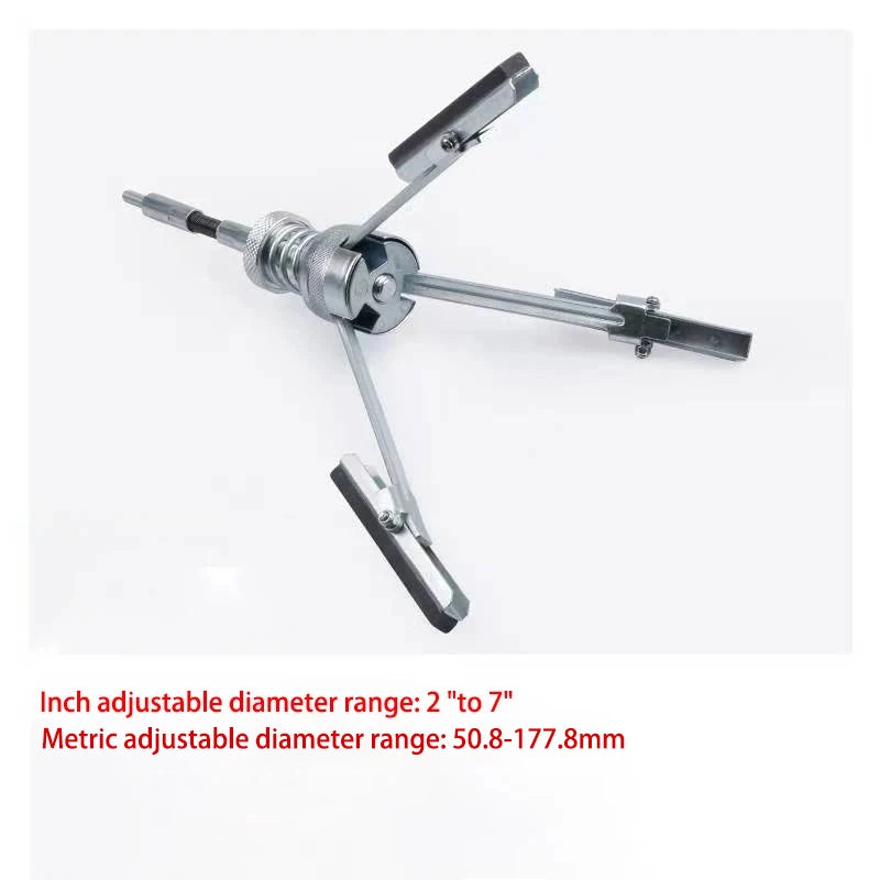18-178mm Car Engine Cylinder Honing Tool Three-jaw Adjustable Brake Cylinder Burnisher Hone for Grinding Holes Friction