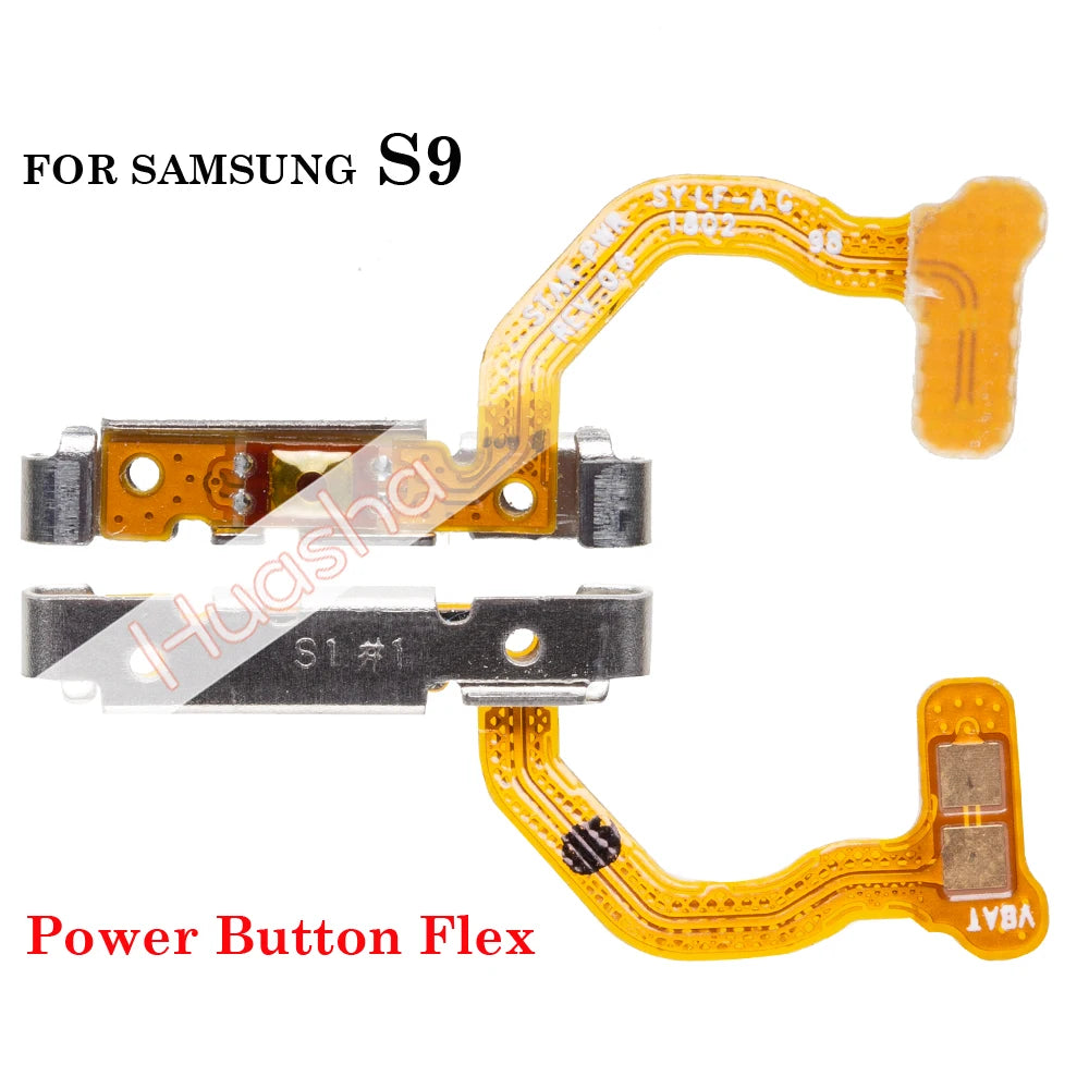 1Pcs Volume Power Switch On Off Button Key Ribbon Flex Cable For Samsung Galaxy S8 S9 S10 Plus G950 G955 G960 G965 G9730 G9750