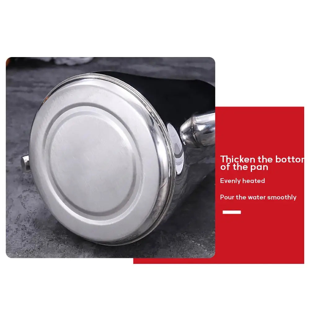 1.0L/1.5L/2.0L Thickened Stainless Steel Teapot Hotel Restaurant Household Induction Cooking Flower Tea Pot