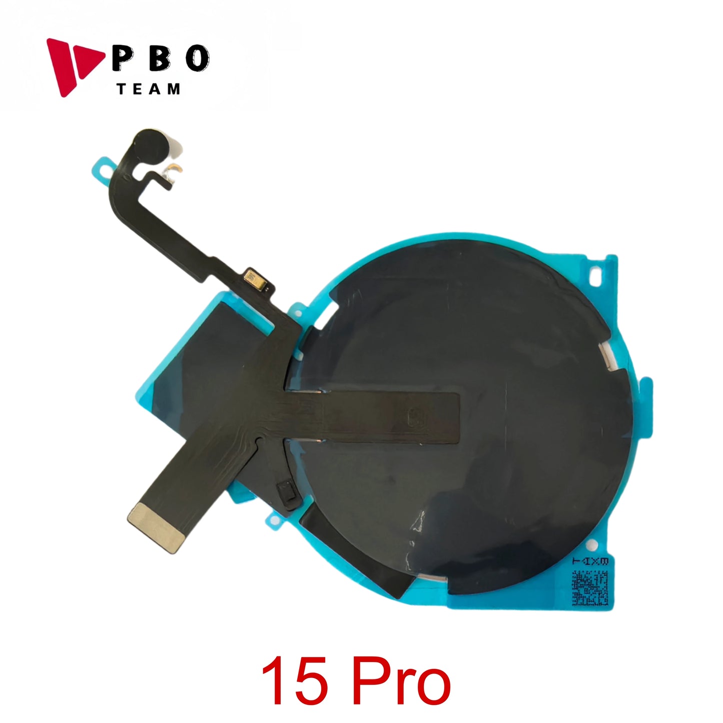 Wireless Charging Chip Coil For iPhone 14 13 12 15 Pro Max Mini plus Wireless With Magnet Power Volume Button Flex Charger Panel