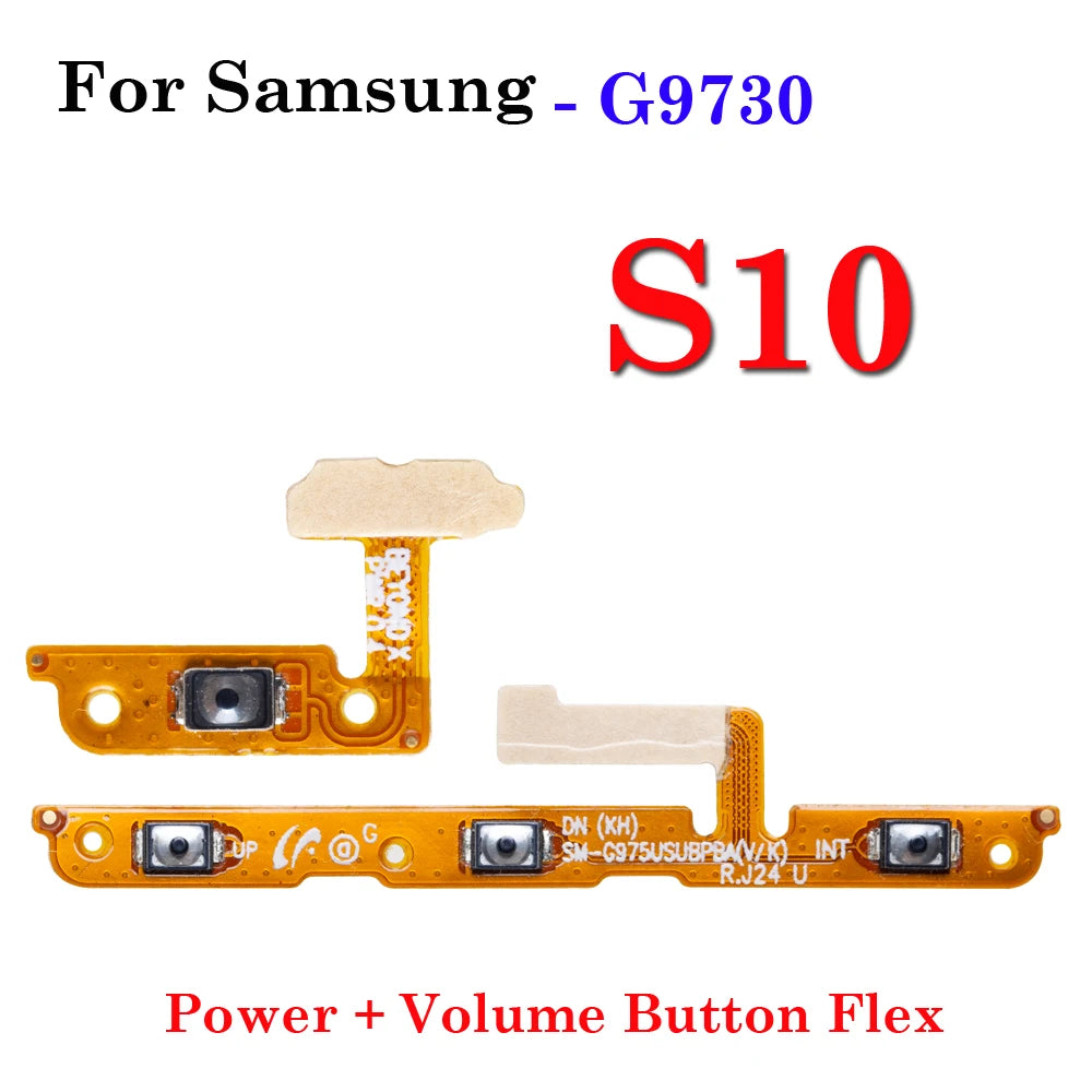 1Pcs Volume Power Switch On Off Button Key Ribbon Flex Cable For Samsung Galaxy S8 S9 S10 Plus G950 G955 G960 G965 G9730 G9750