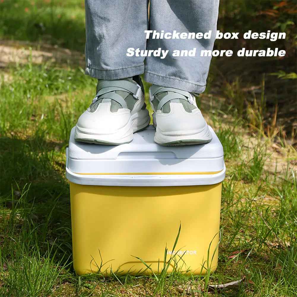 15L Camping Cooler Box Multipurpose Insulated Ice Chest Portable Ice Bucket Outdoor Hard Cooler for Outdoor Use