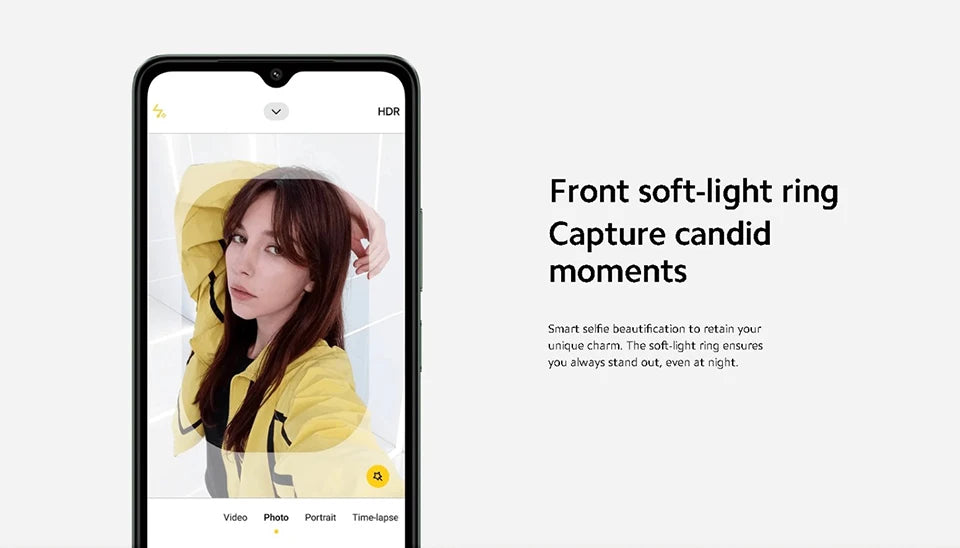 【Russian Version】POCO C61 Cellphone 5000mAh Battery MediaTek Helio G36 8MP Al dual camera 6.71" DotDrop display
