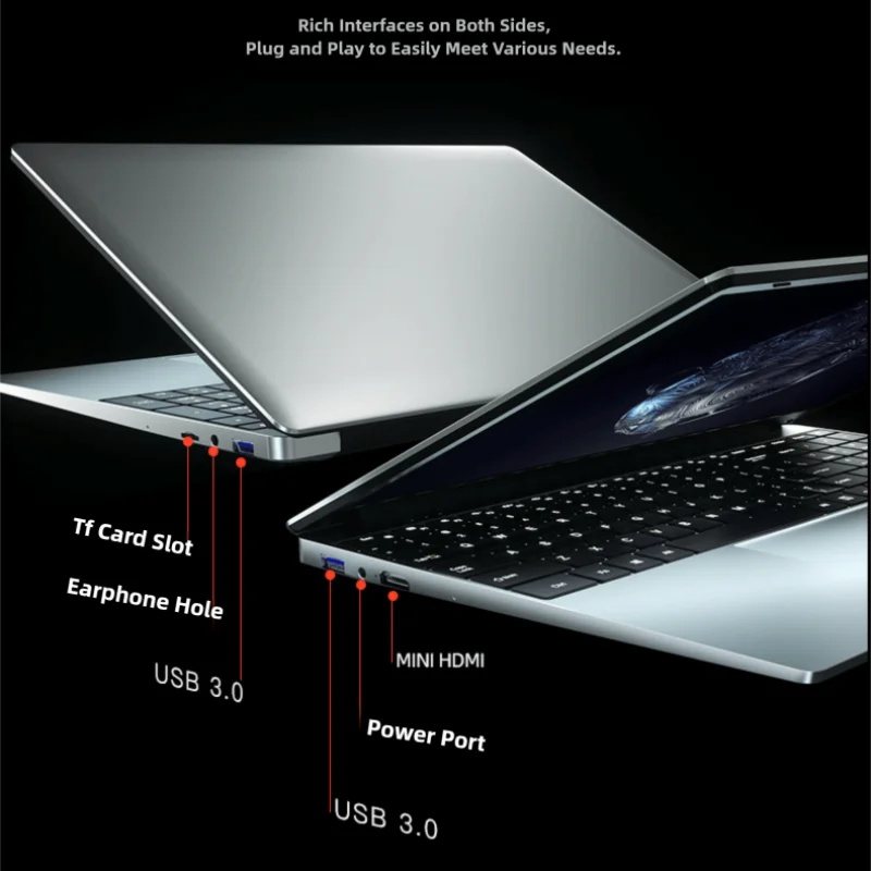 15.6" intel N5095 gaming laptops portable notebook computer pc core i5 i7 16GB DDR4 1TB IPS Windows11 Backlit Keyboard deals