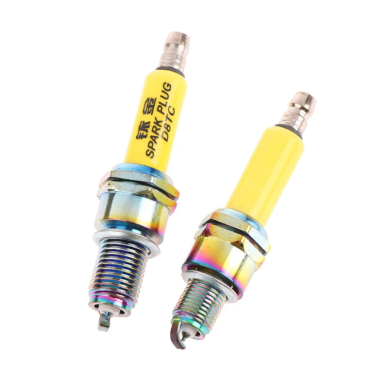 1Pc Iridium Spark Plug D8TC/A7TC For Vertical Engine CG Series 125cc 150cc 200cc 250cc Off-road Vehicle Motorcycle Scooter