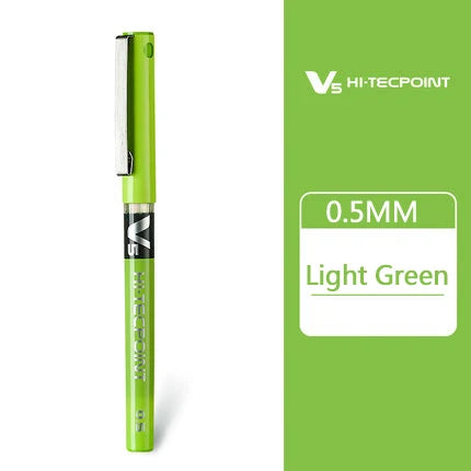 1 Piece PILOT BX-V5 Gel Pens Fine Point 0.5MM Quick Dry Straight Liquid RollBall Pen Smooth Ink Gelpen Kawaii Japan Stationery