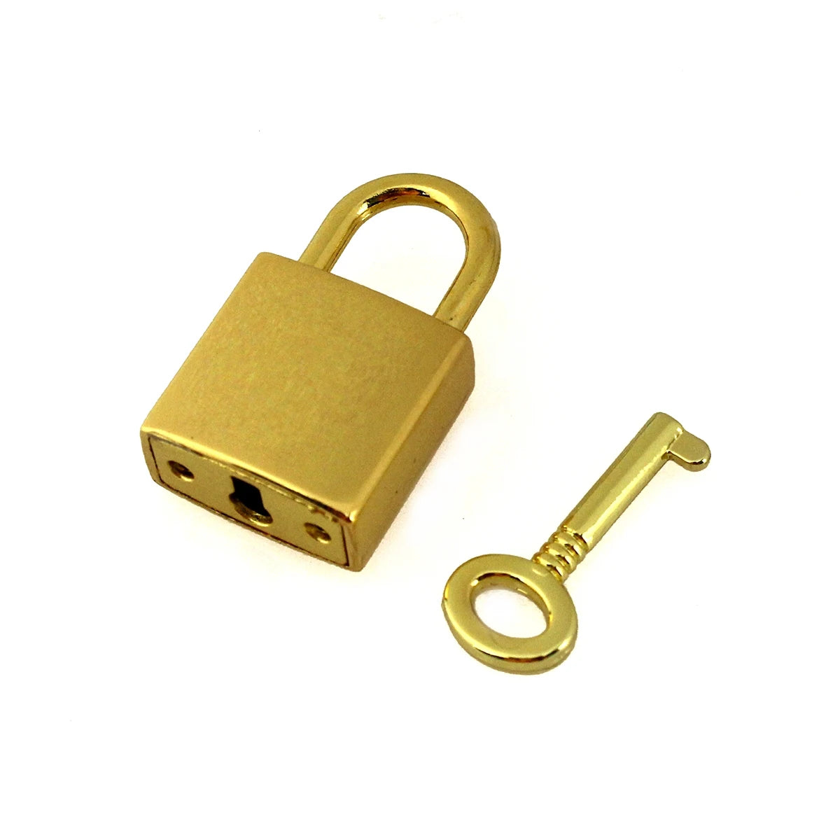 1pcs Metal Square Key Padlock for Fashion Lock Buckle Luggage Lock Clasp DIY Bags Handbags Hardware Decorative Accessories