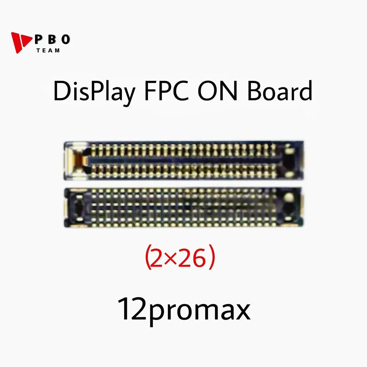10Pcs LCD Display FPC Connector On Motherboard Screen Logic Board For iPhone 14 13 15 Pro Max Plus 11 12Promax 13Pro XR X XS XSM