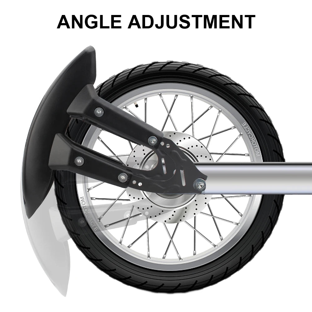 With Bracket Mudguard Splash Guard Motorcycle Rear Wheel Fender Cover