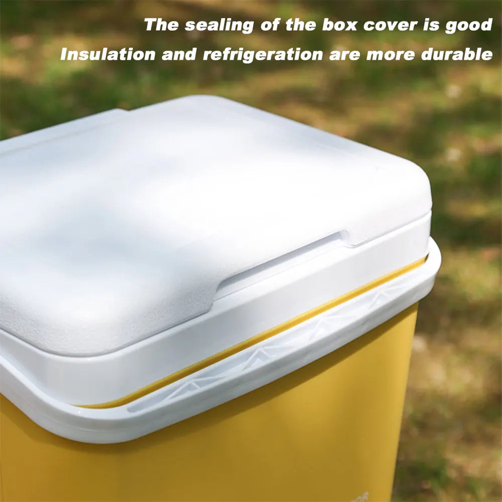 15L Camping Cooler Box Insulated Ice Chest Portable Ice Bucket for Camping Picnic Beach Drink Beverage Fishing
