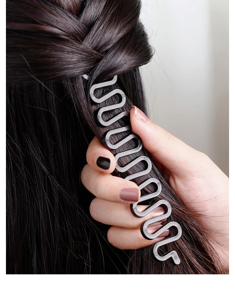 1/2/3/4pcs/set Ponytail Hair Styling Tools Ponytail Holder Topsy Loops Hair Bun Maker Braids Beauty Makeup Hairdressing Braiders
