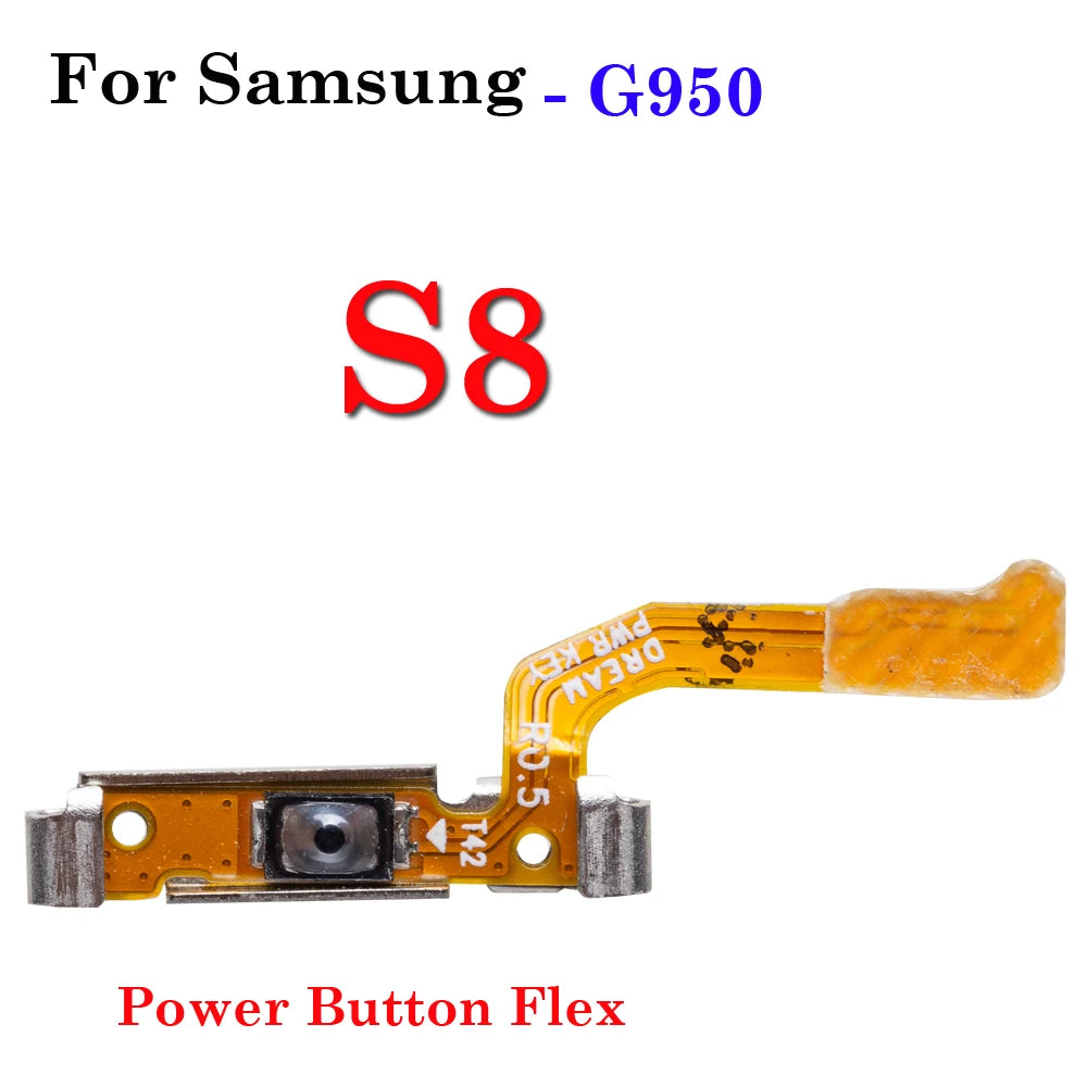 1Pcs Volume Power Switch On Off Button Key Ribbon Flex Cable For Samsung Galaxy S8 S9 S10 Plus G950 G955 G960 G965 G9730 G9750