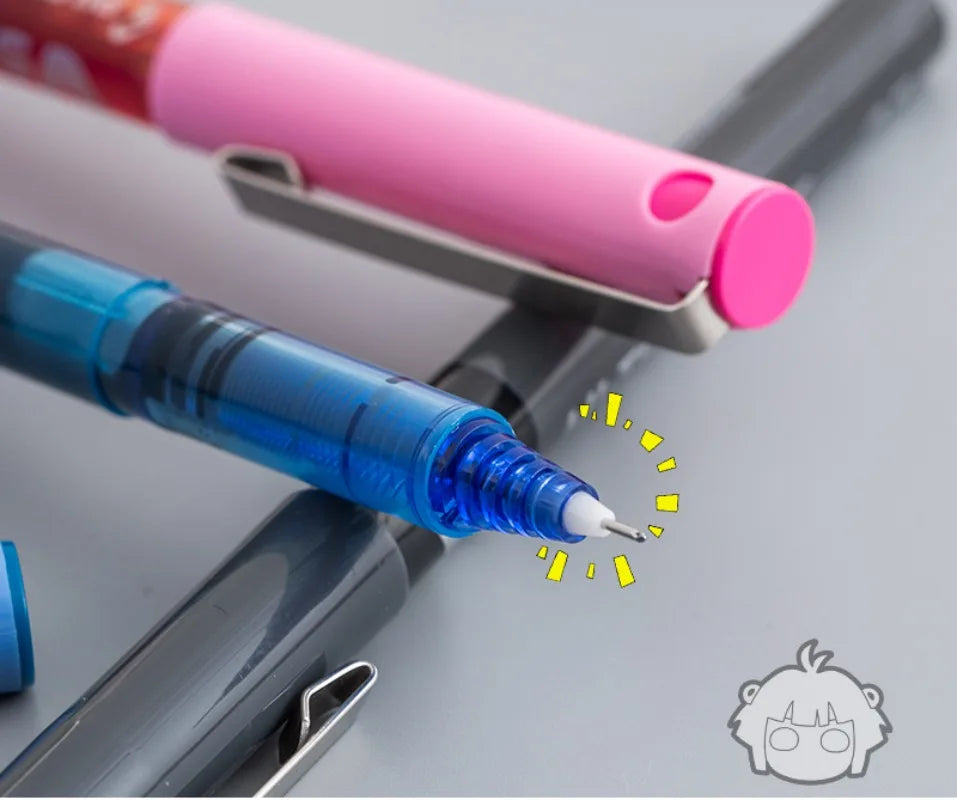 1 Piece PILOT BX-V5 Gel Pens Fine Point 0.5MM Quick Dry Straight Liquid RollBall Pen Smooth Ink Gelpen Kawaii Japan Stationery