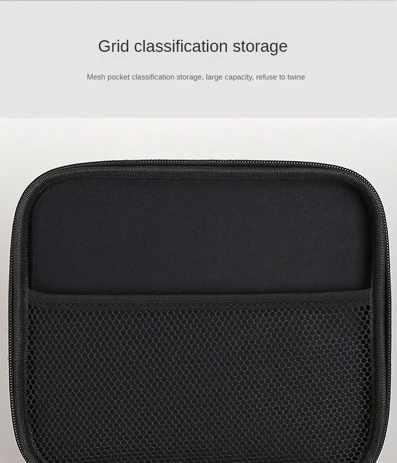 1Pc EVA Storage Box Travel Zipper Small Bag Portable Protective Storage Case Outdoor Tools Bag 6kinds Size Organizer Accessories