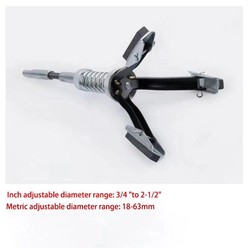 18-178mm Car Engine Cylinder Honing Tool Three-jaw Adjustable Brake Cylinder Burnisher Hone for Grinding Holes Friction