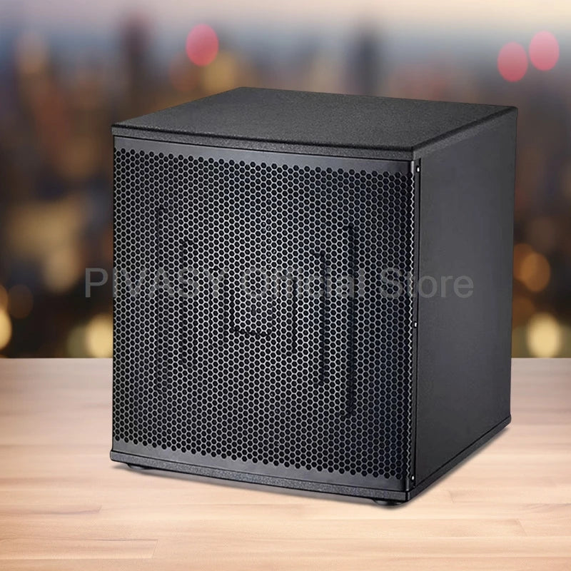 12/15 Inch Powered Subwoofer Speaker 300W Active Speakers High Power Deep Bass Sound Audio Box for Bar Home Stage Karaoke Party