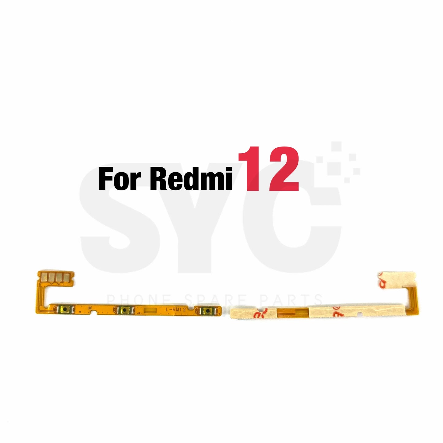 1Pcs New For Xiaomi Redmi 9 10 9A 8 8A 7 7A 6 6A 5 5A 10A 10C 12C 9C 9T 12 A1 A2 Power Volume Button Key Flex Cable Repair Parts